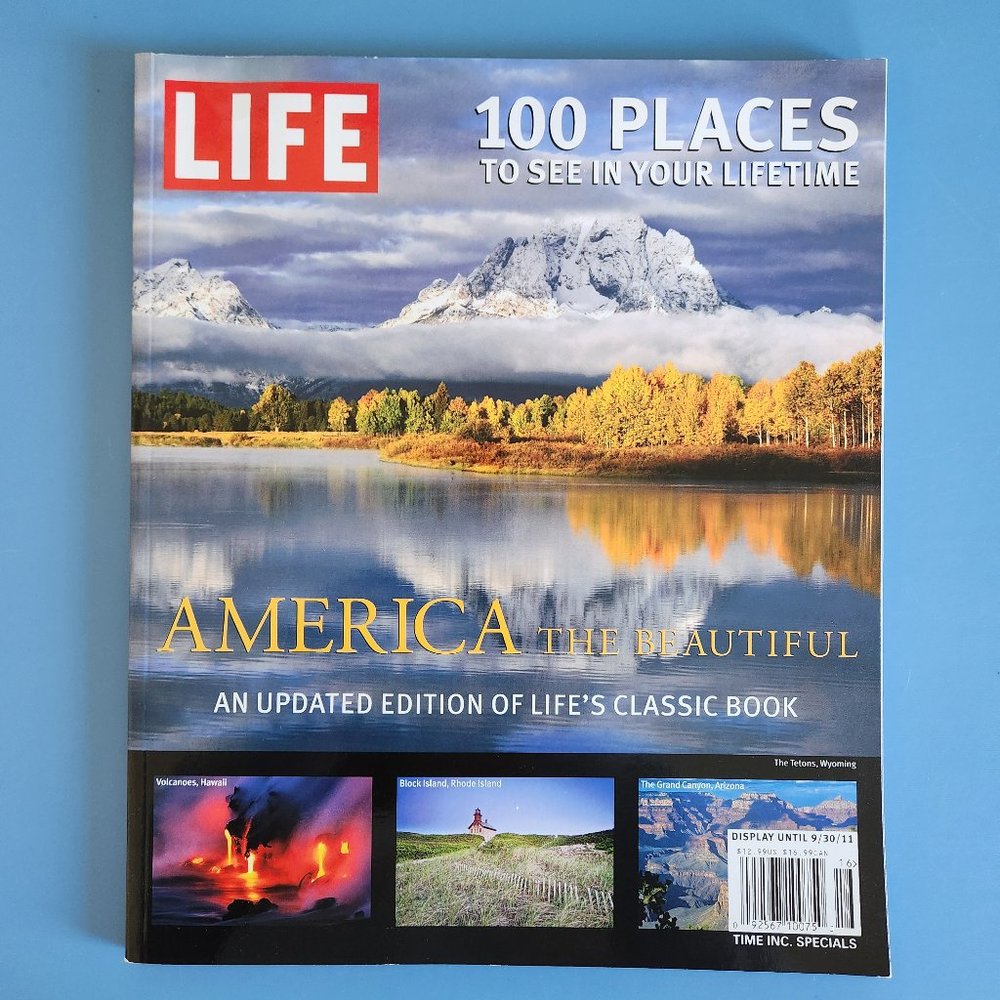 LIFE 100 PLACES TO SEE, TRAVEL, BOOK, PHOTOGRAPHY, CULTURE